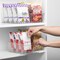 Plastic Pantry Organization and Storage Bins with Removable Dividers – Perfect Kitchen Organization or Kitchen Storage – Refrigerator Organizer Bins, Cabinet Organizers (4 Pack)
